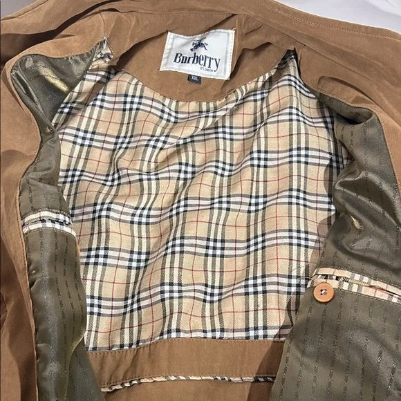 Authentic Burberry Classic Brown Jacket